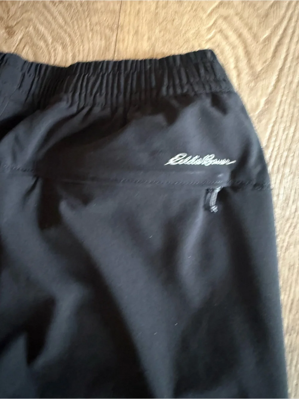 Eddie Bauer Men’s Small Black Pull On Jogger Pants Elastic Waist Outdoor